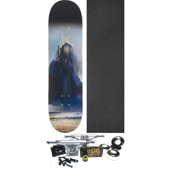 Zero Skateboards Tommy Sandoval Lewandowski Nocturne Skateboard Deck - 8.375" x 32" - Complete Skateboard Bundle